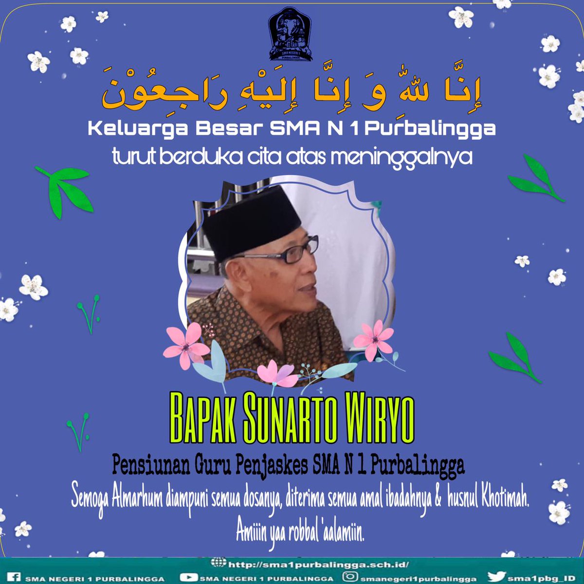 Inna lillahi wa inna ilaihi roojinguun. Al Fatihah 🤲