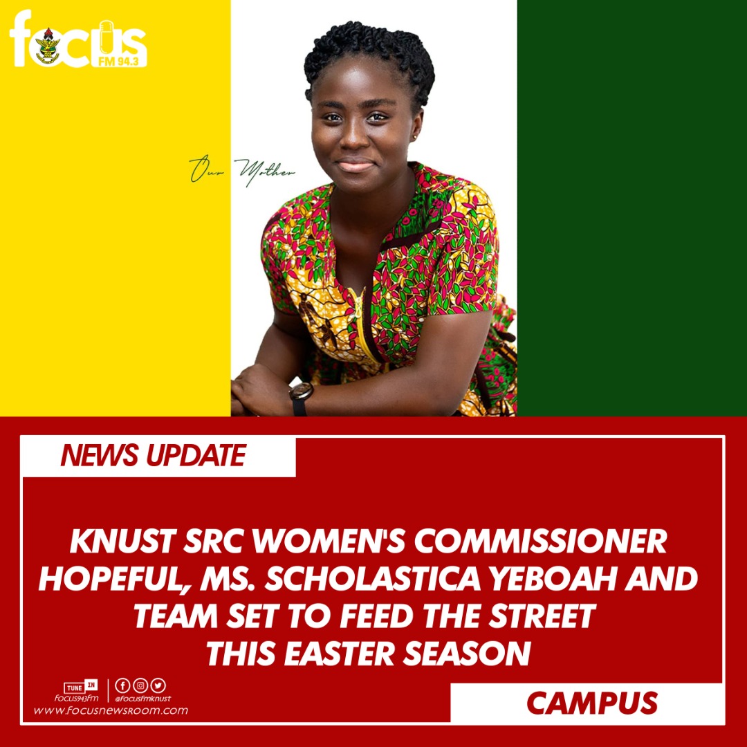 Kindly Support Scholastica Yeboah in this generous pursuit to Feed The Street, coming Easter.