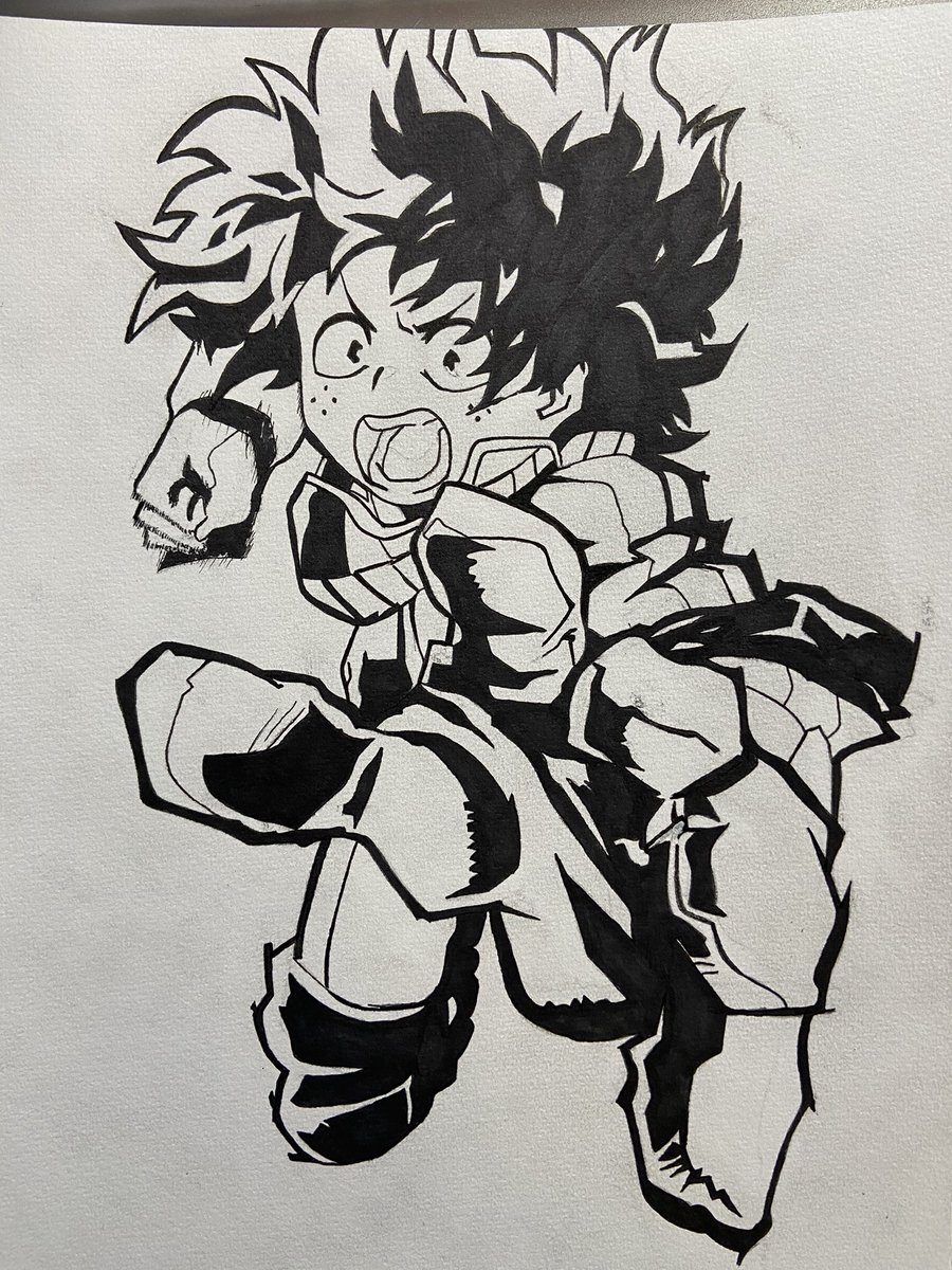 Shiku___'s tweet photo. Izuku Midoriya aka Deku 👊🏼⛩ https://t.co/E13ZVO04Fa