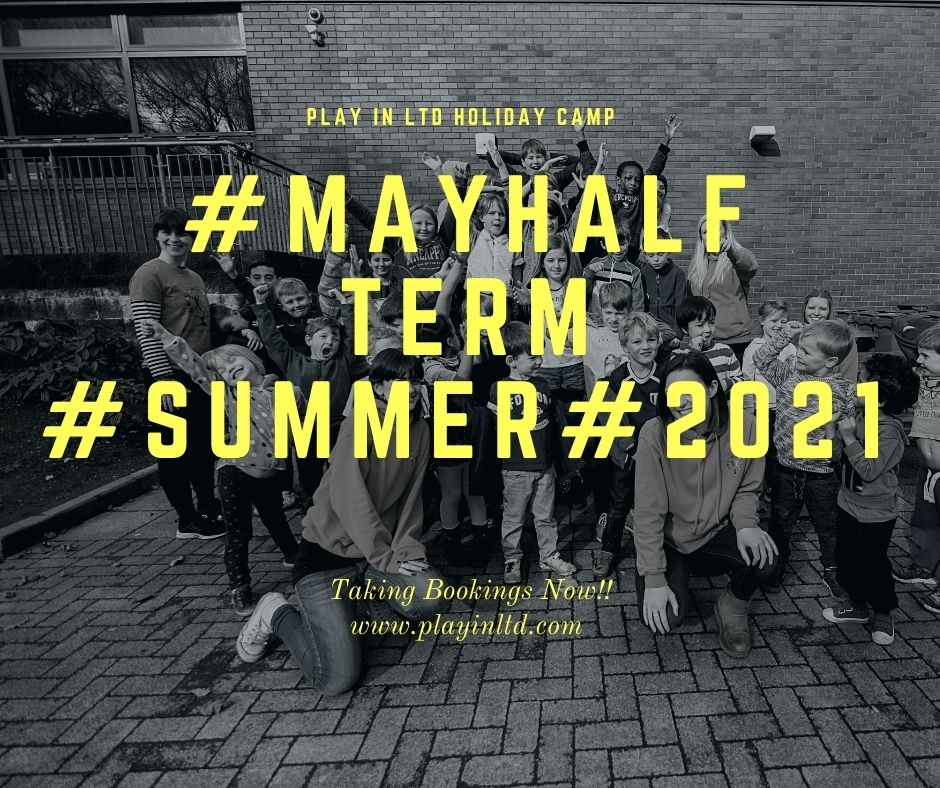 PlayinLtd's tweet photo. Play in Ltd May Half Term / Summer Holiday Camps 2021 - https://t.co/z0UrBuBqKI https://t.co/cyC5ffyeEy