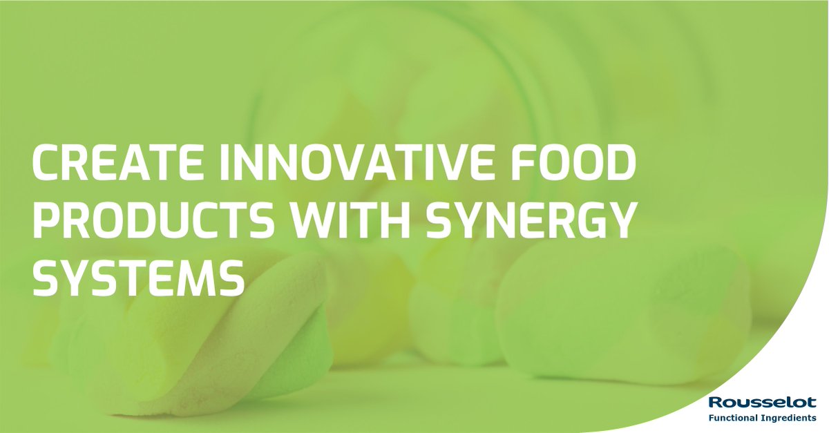 Synergy Systems: a blend of #functional #gelatins and other ingredients that work synergistically to enhance the #functionalities of each ingredient, thereby elevating your product.
Find out more here: hubs.ly/H0J8lFM0