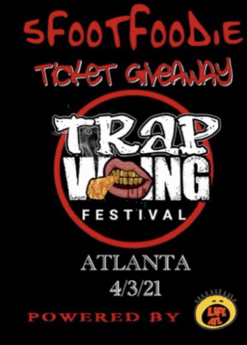LifeATL_'s tweet photo. 🚨🚨LIFEATL GIVEAWAY🚨🚨
@imanashanti & #LifeATL are doing a giveaway for 10 FREE tickets to @litasswings #TrapWingFestival next Saturday April 3rd‼️
Giveaway ends April 2nd, 2021 at 12pm #TrapWingFestival
FOLLOW OUR IG FOR OFFICIAL DETAILS⬇️⬇️⬇️‼️
https://t.co/ACollID9uR… https://t.co/5naeByQTeM