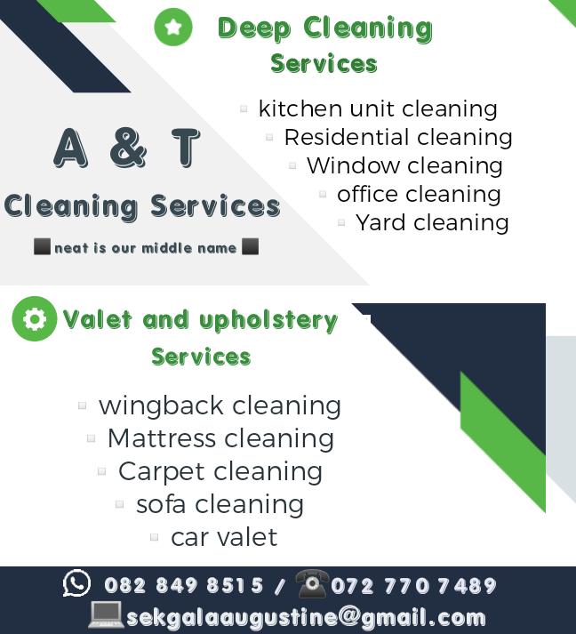 AUGUSTINESPACE's tweet photo. @Prudy_S CELEBRATE YOUR EASTER WEEKEND  WITH A &amp; T CLEANING SERVICES !!!!
GET 10% OFF ANY OF OUR SERVICES LISTED BELOW OFFER ENDS 13 MAY 2021
 
◽CAR SEATS (VALET)
◽OFFICE CHAIRS CLEANING 
◽CARPETS CLEANING 
◽MATTRESS CLEANING 
◽COUCHES CLEANING 
◽FLOORS CLEANING 
◽RUGS CLEANING https://t.co/6jjtH4MkDb