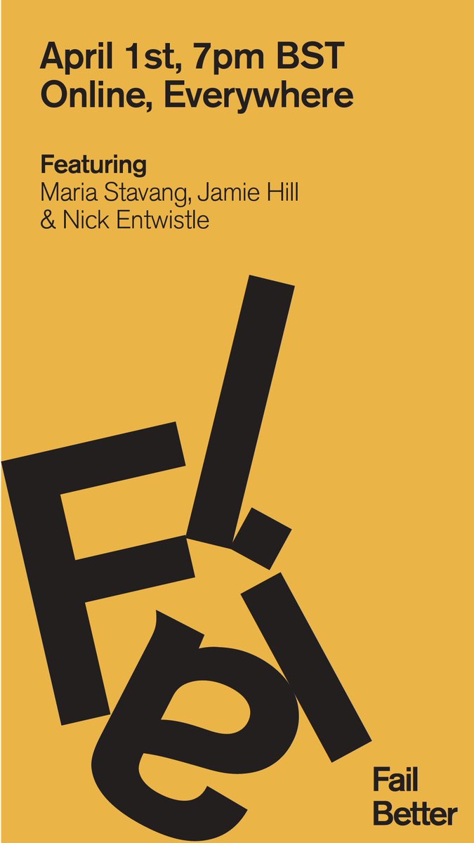 Fail Better Talks tweet media