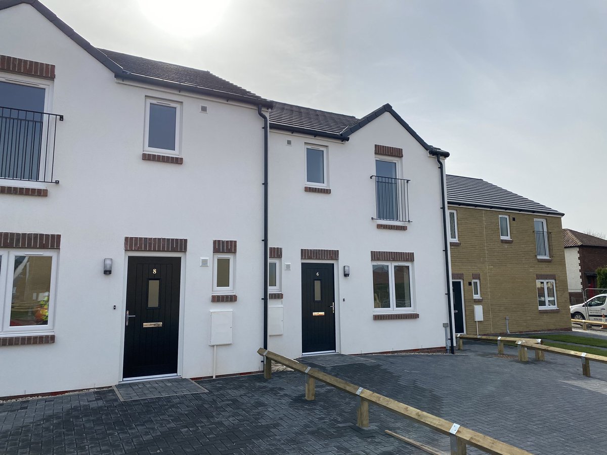 IC_MarkG's tweet photo. First tranche of handovers complete at Dalston Road, Carlisle @RiversideUK @AtkinsonBuild https://t.co/XtxOwFItWk
