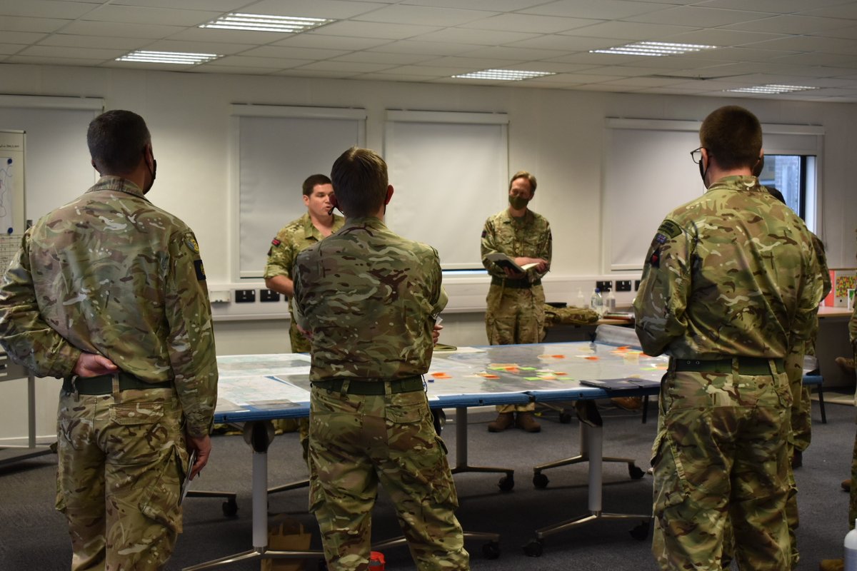 3rdUKDivision's tweet photo. 5 days until #Warfighter
The IRON DIVISION has:
Conducted 🧠training in 🇬🇧 ☑️
Integration with 🇺🇸&amp;🇫🇷 ALLIES ☑️
Set up the HQ in Fort Hood Texas ☑️
&amp;
Finished planning and rehearsals ☑️
READY for WFX!
@BritishArmy @iiicorps_cg
@1stArmoredDiv
@3eDivision @csttg
@field_army @ArmyCGS https://t.co/OK1P4ISUaR