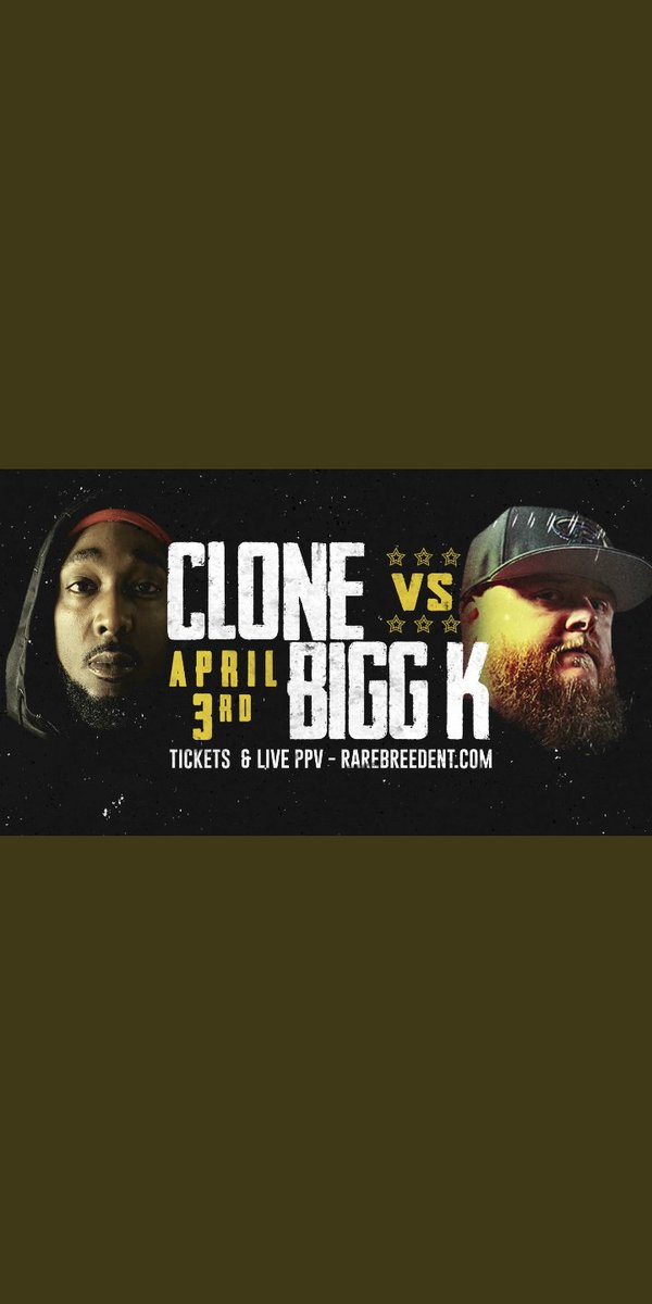Rare_Breed_Ent's tweet photo. @BiggKTV vs @Clone478 #APR3RD #MAXOUT #BelieveMusicHall 🔥 🔥 🔥 🎥 https://t.co/IlPstY0MQ9 for #LivestreamPPV this is a must see event!!! #RareBreedEnt #BrickByBrick #RespectBeforeEverything https://t.co/QzjZ4avoZb