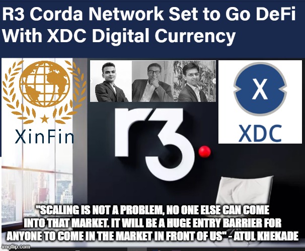 Ryanis999's tweet photo. #XDC #DEFI #XINFIN #R3 

Well, ...march madness lived upto its name, cant fit the good news all into one screen but here is just the tip. of the iceberg. https://t.co/l6JB5luLw3