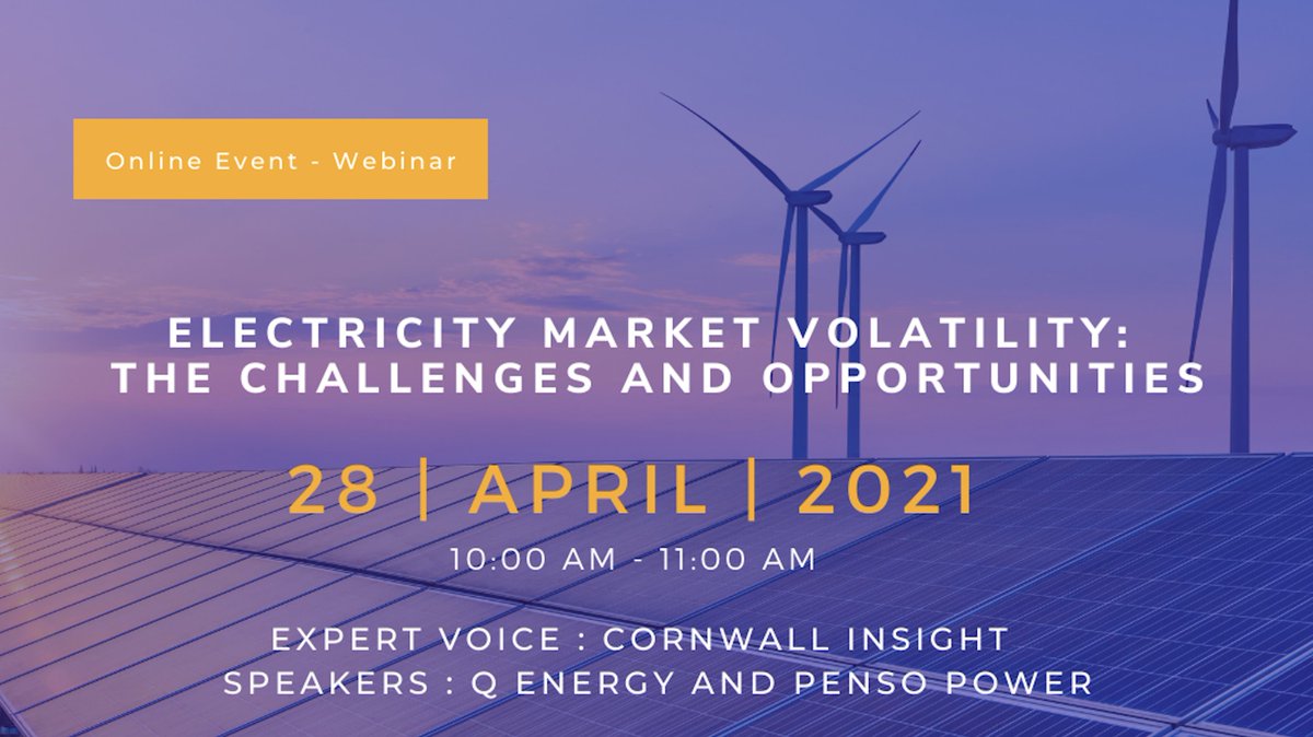Qenergyai's tweet photo. ⚡️EXCITING ANNOUNCEMENT⚡️

Mark your calendars for the 28th April, 10 - 11am

We are hosting a webinar with special guests 
@CornwallInsight and @RThwaites23
 
The event is FREE, so grab a ticket before they run out💜

We can't wait to see you there!
https://t.co/xzQZnRKWI4 https://t.co/GBI7kRG6f0