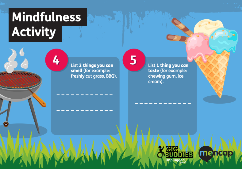 jwebUK's tweet photo. We absolutely love these #mindfulness activities from @mencap_charity and @gigbuddies. A great way to help you feel relaxed and take in your surroundings.

Get more #mindfulness activities here: https://t.co/CvLMmfq88N https://t.co/tbSdYOqu1d