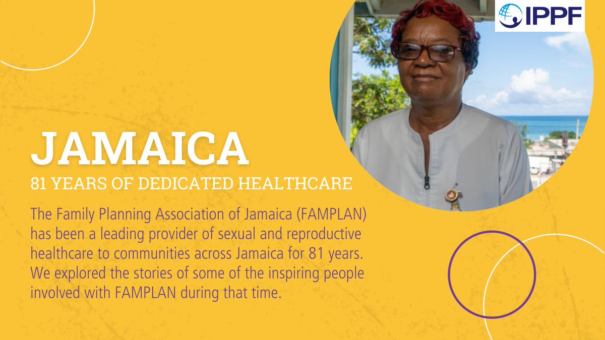 Jamaica: 81 years of dedicated healthcare → ow.ly/acff50EekXG <a href="/FamplanJA/">Famplan Jamaica</a> (4/4)