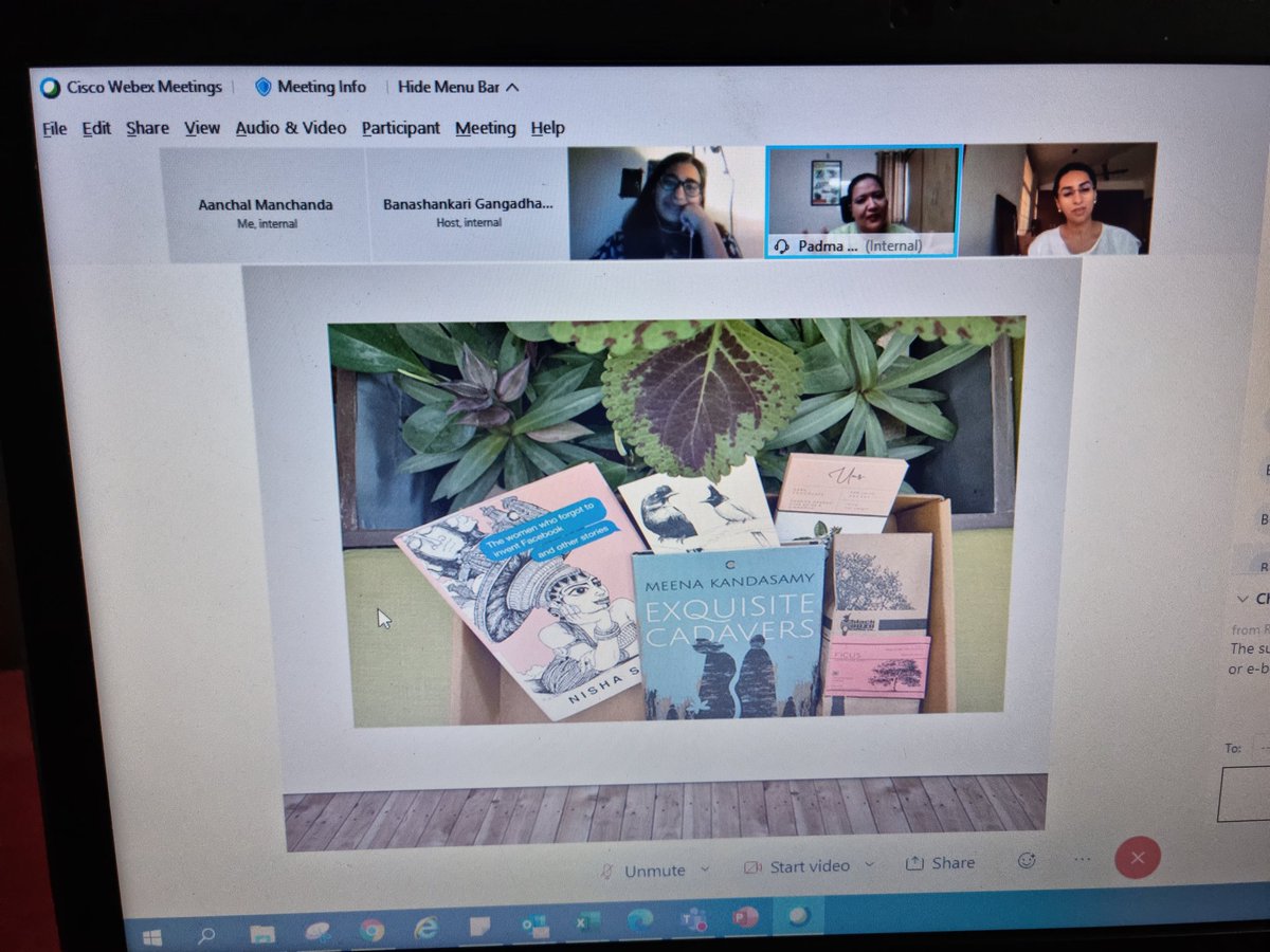 aanchalltweets's tweet image. Perfect end to the week! Radhika &amp;amp; Nirica of  @ChampacaBooks in conversation with @padma8376  @LifeAtInfy #infydiaries #lifeatinfosys