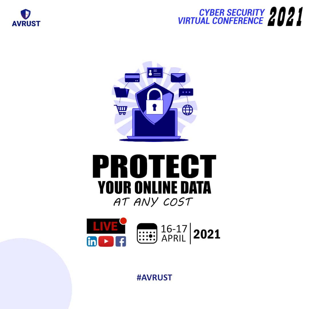 kenzKeys's tweet photo. Ensuring the safety of your social media accounts at all cost is a responsibility.
Learn to be more secure by attending our FREE Cyber Security Virtual Conference on 16-17th April, 2021.

Registration link: https://t.co/7Q9ih8LoFm

#cybersecurity #datasecurity #database #security https://t.co/6OT4JUeY70