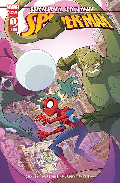 frogbroscomics's tweet image. Way better for their teeth than chocolate... and here in time for Easter... a GREAT ALL-AGES Spidey book!
frogbros.com/this_week/this…
MARVEL ACTION SPIDER-MAN #1

#marvelaction #spiderman #allagescomic