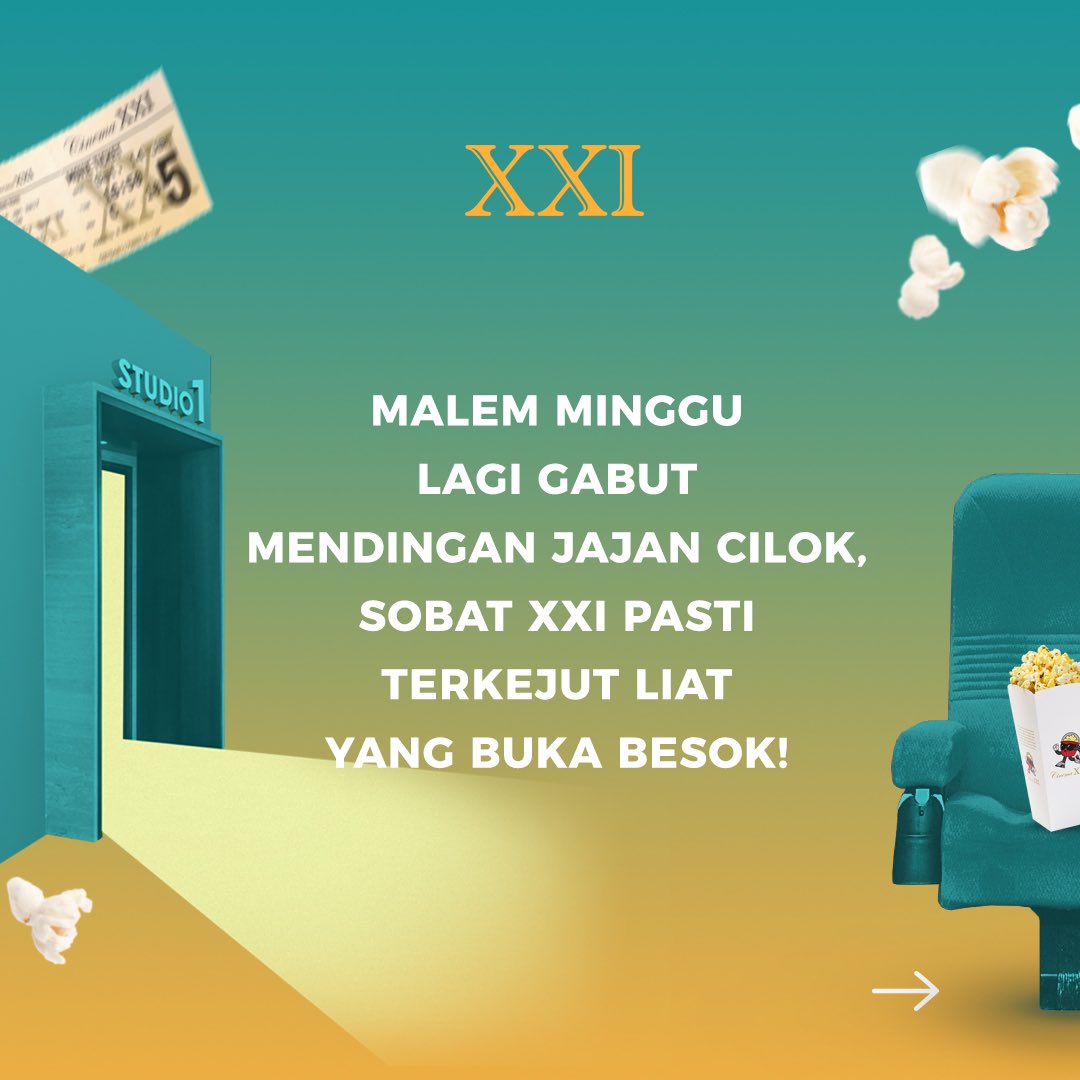 Cinema XXI tweet media