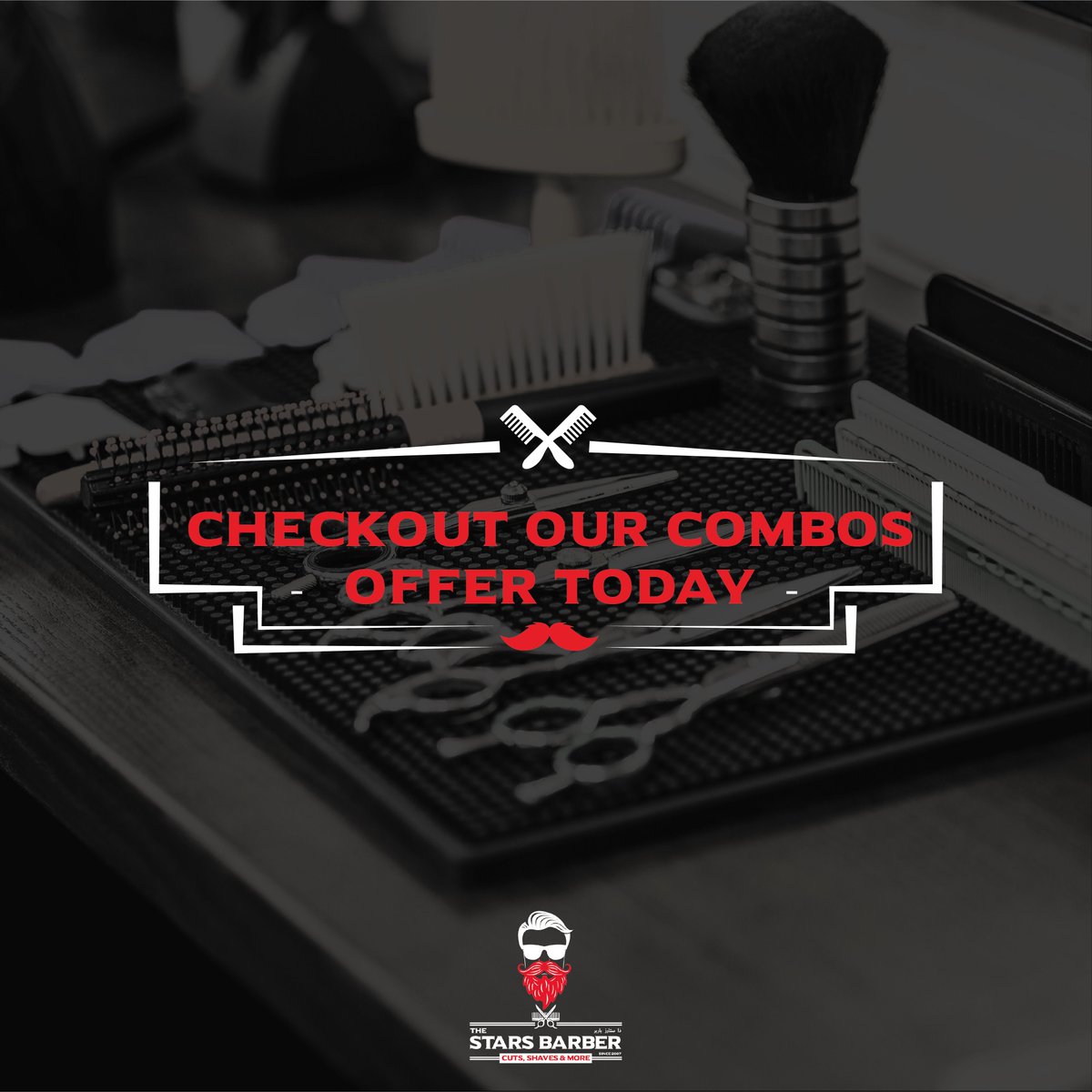 TSBDubai's tweet photo. Check out our combos today! The combos include luxurious traditional shaves, hair styling, hair removal, special skin treatments, deep-tissue massage, manicure, and pedicure.
https://t.co/dDaiAlwebL
#thestarsbarber #starsbarber #starsbarberdubai #gentssalon #menssalon https://t.co/OqmBqDZpXC