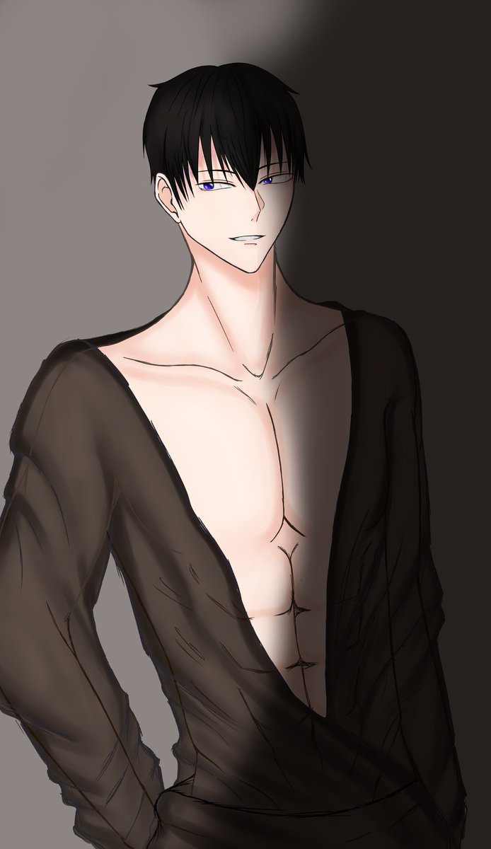 gojo190_'s tweet image. i did something👀
#haikyuu #kageyamatobio