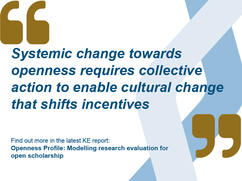 knowexchange's tweet photo. .We're working on a new model for #OpenScience evaluation. Find out more in the latest @knowexchange report: #OpennessProfile: Modelling research evaluation for #OpenScholarship https://t.co/h9m9BFY9UB #ResearchAssessment https://t.co/toPdYjLN4o