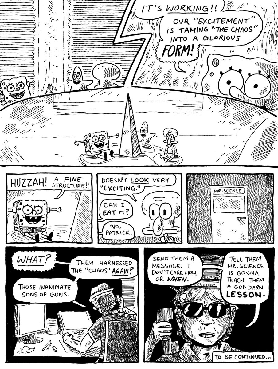 ANNOUNCEMENT: i'm starting a BRAND-NEW comic series based on the NO.1 HIT plush-toy web-show!!! >:D
BIKINI BOTTOM ADVENTURES COMICS, EP. 1: "That World Behind Every Grave"