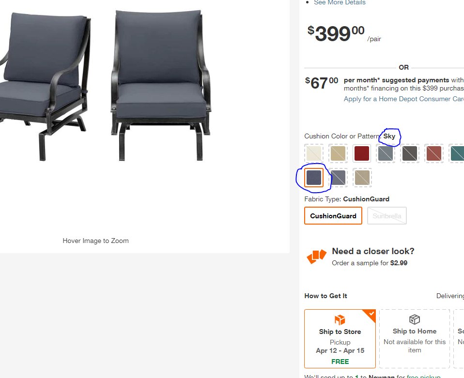 tatzert's tweet photo. @HomeDepot online cust serv is TERRIBLE.  In-store supv tried to help, to no avail.  Failed to ship half of order, then say can't fix because color no longer available, but I should return what I have and then reorder new color. Still shows available on site. No solution offered. https://t.co/2mjHlUAd3u