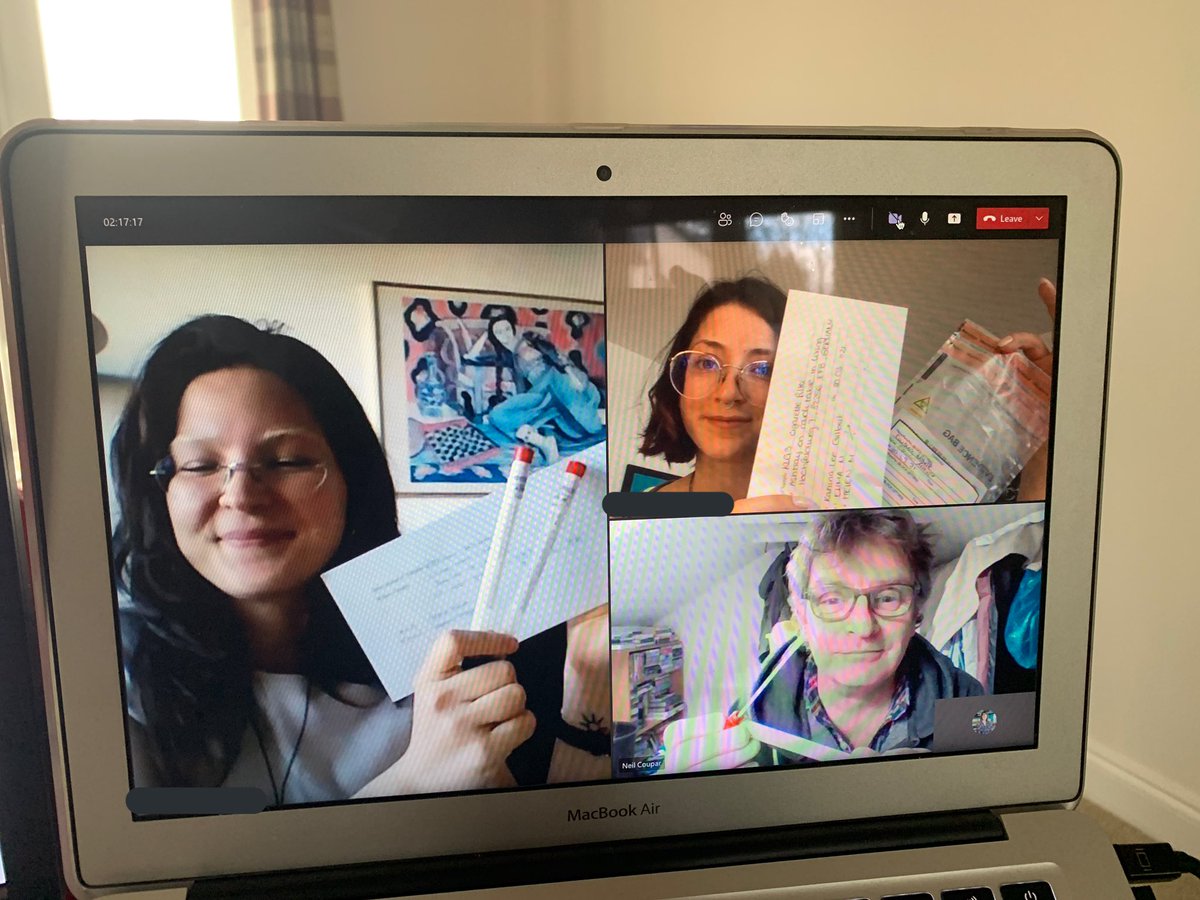 HelenMcMorris89's tweet photo. Going above and beyond this week for our #forensic #science students who are still in Switzerland and Germany! After posting them crime scene kits, they participated in an online CSI practical with Neil 😀
#RemoteForensicCSI #education #remotelearning
@lecturemotely @AbertayUni https://t.co/h7c0OgJVZj