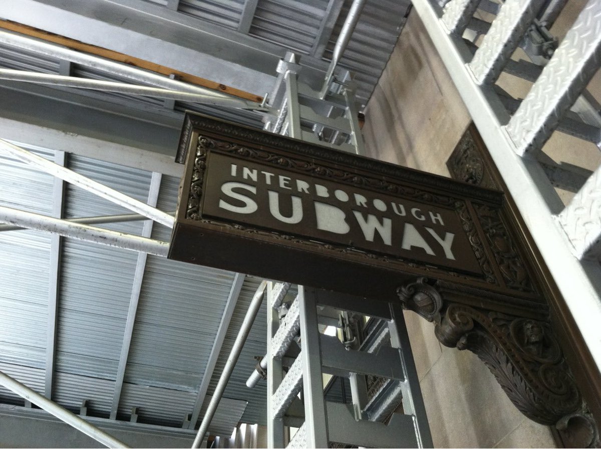 BraveSigns's tweet photo. “Interborough Subway.” Lexington Avenue, #Manhattan, 2012. ARCHIVE: Signs We Were Brave (no. 21). #subway #signs #signswewerebrave https://t.co/DlmjpMz0xX