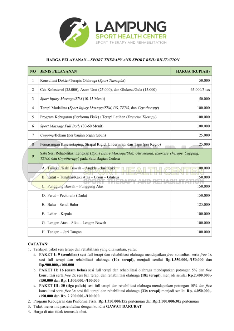 Lampung Sport Health Center (@official_lshc) on Twitter photo 