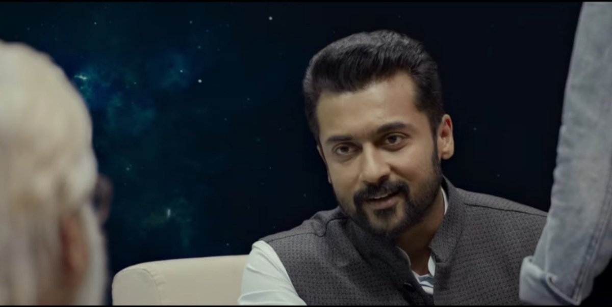 SuriyaFansClub's tweet photo. Our @Suriya_offl Anna's cameo in #RocketryTheNambiEffect Trailer !! ❤️👑

Best wishes to our Maddy @ActorMadhavan from all #SuriyaFans for a huge success !! 🙌🤗

Watch it out in the Trailer - https://t.co/fg0CS4zcxE 

#VaadiVaasal #Suriya40 https://t.co/AUTFL1V8c6