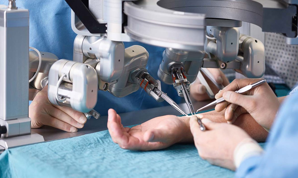 MeetingsSurgery's tweet photo. #Roboticsurgery is PC helping surgery that  mechanically helps to #surgery terms of innovative upgrades that utilize automated frameworks to help in #surgicaltreatments.
https://t.co/VR4UryVqwm https://t.co/6XsI67JnCs