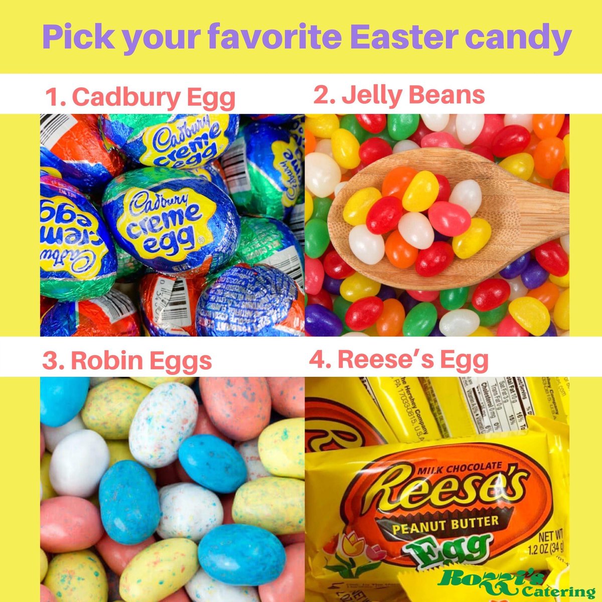 Easter is hopping on up! 🐰 Which candy are you grabbing?