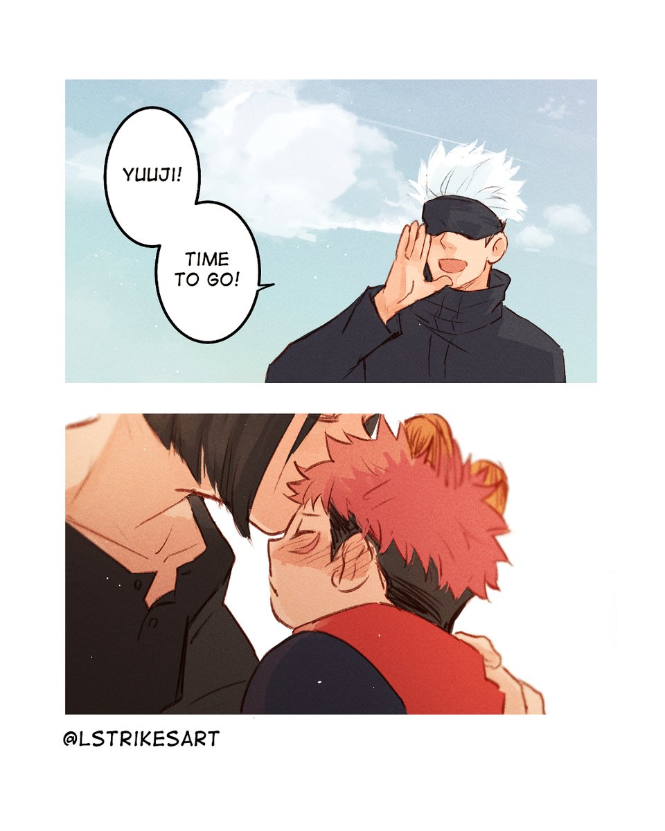 #jjk #JJKSpoilers 
Tiger Cub AU: Who were you talking to, Yuuji? 