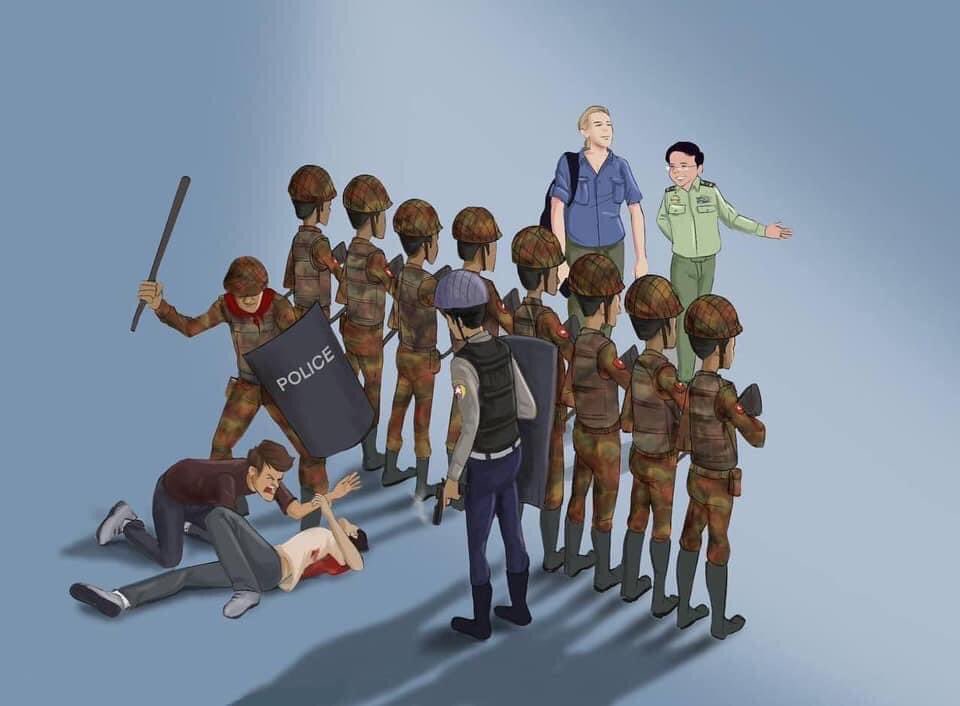 #WhatsHappeningInMyanmarNow