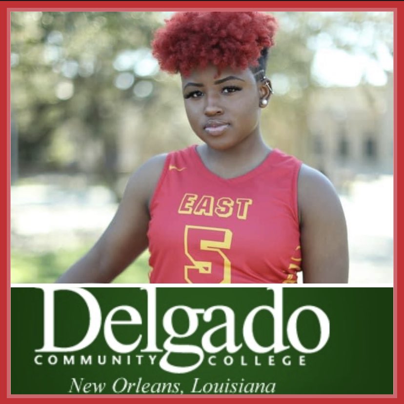 JohnViltzJr's tweet photo. Congrats Jasmine Christophe from @EastIberville on her offer to attend Delgado Community College  @delgadodolphins @LgrBasketball @OTBSports_ 🏀🏀 https://t.co/cnVGGU8ON2