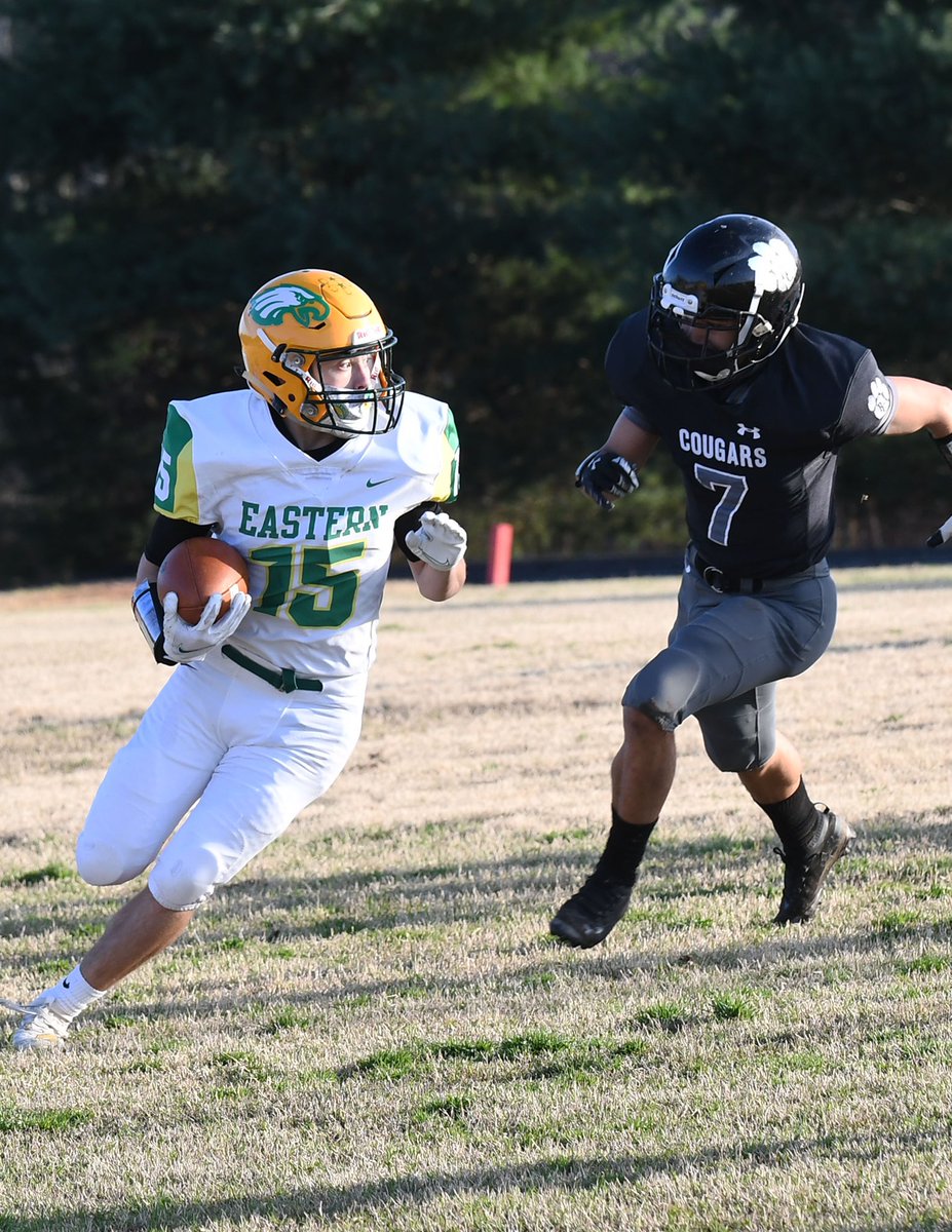 Bapennington82's tweet photo. @EAHS_Football defeated Rockingham 41-21 Tuesday night. @SportsHubEA @eah_eagles https://t.co/Od0QMMhLEd