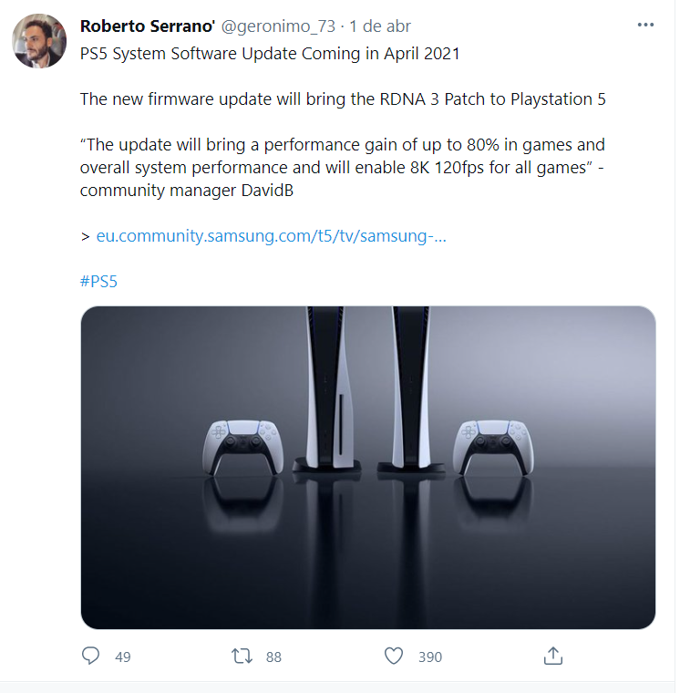 PastorXbox's tweet photo. Agora Ferrou!!! 😱😱😱
#GreatnessAwait #PlayHasNoLimits #PS5 https://t.co/8Pqr3eOMva