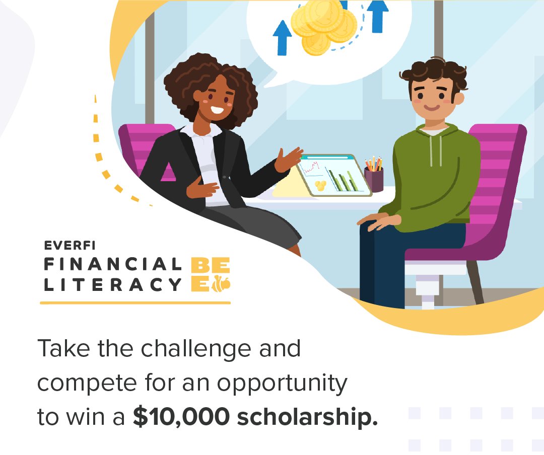 KYTreasurer38's tweet photo. The Financial Literacy Bee is live TODAY! From April 1-15, KY high school students can compete to win up to $10,000 in scholarships.  https://t.co/8WkPqbiEmc https://t.co/GkgCee8ZM1