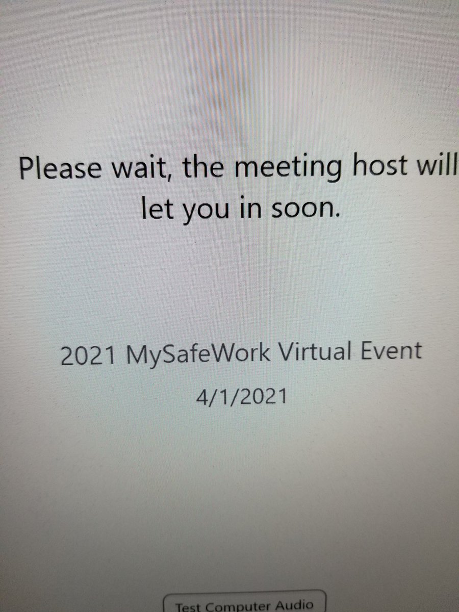 AudieMcCarthy's tweet image. Excited for the #MySafeWork presentation @mohawkcollege this morning.