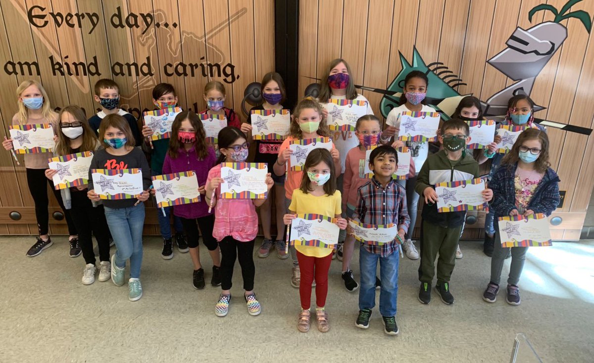 NordoniaSchools's tweet photo. Congratulations to our Northfield Elementary March 2021 PAX Leaders of the Month! #NordoniaPride https://t.co/HxXsOMkpBY