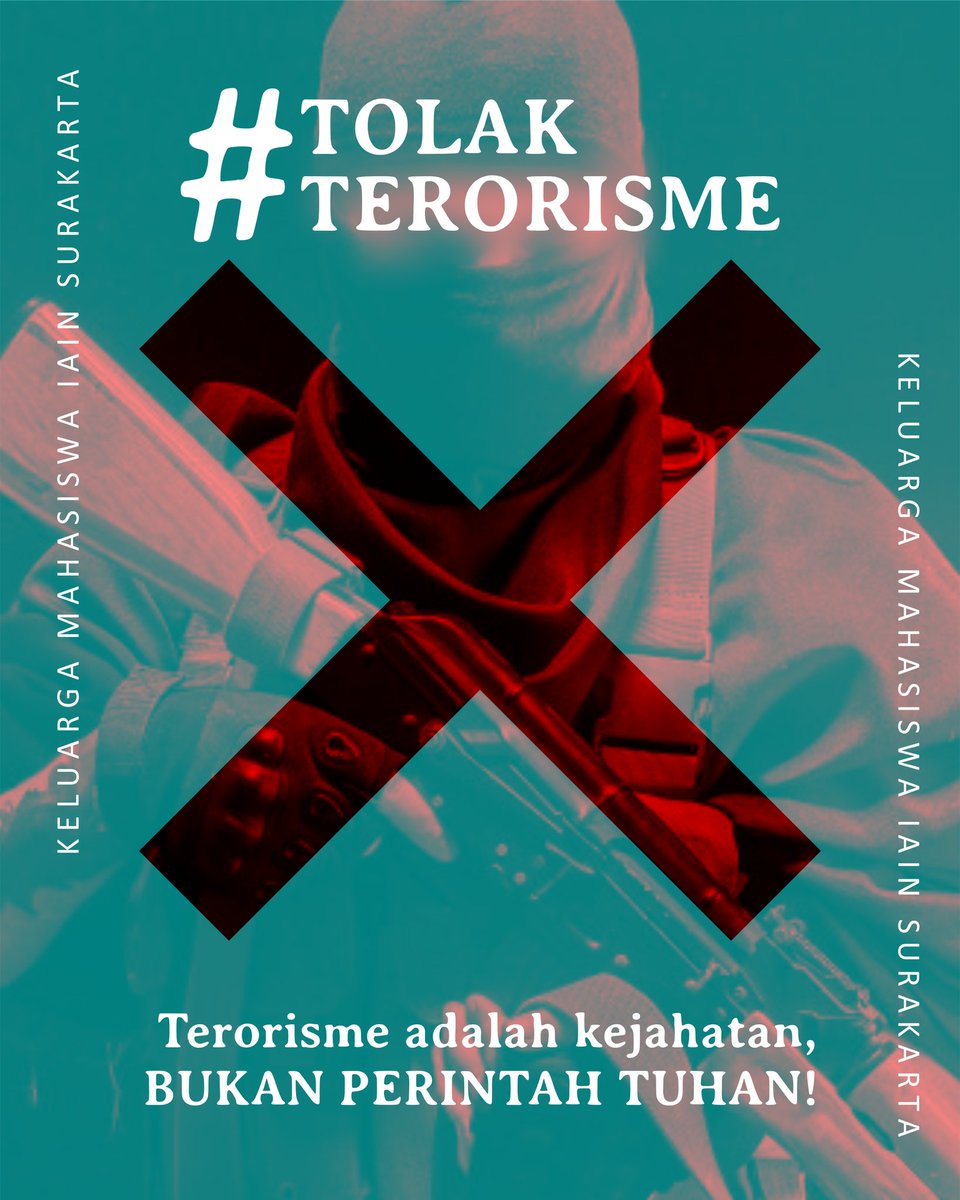 anisadwiazis_'s tweet photo. reject terrorism
#KMIAINSURAKARTA
#tolakterorisme 
#moderathebat https://t.co/2Qauq8p7RF