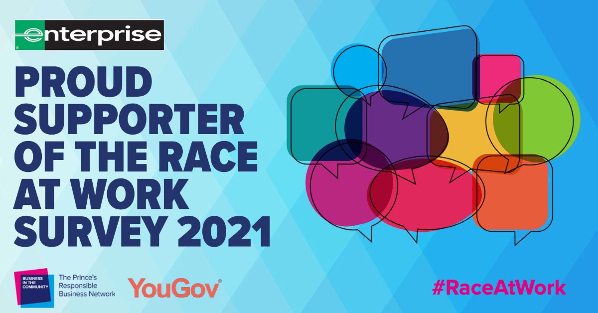 ERAC_Jobs's tweet photo. Every voice matters – we’re proud to sponsor the #RaceAtWork survey with @BITC. Anyone in the UK aged 16+ can take part regardless of ethnicity and help contribute towards positive, lasting change: https://t.co/ex9tisCU3o

Enterprise employees - contact HR for your unique code https://t.co/1Zs1Or1EnS