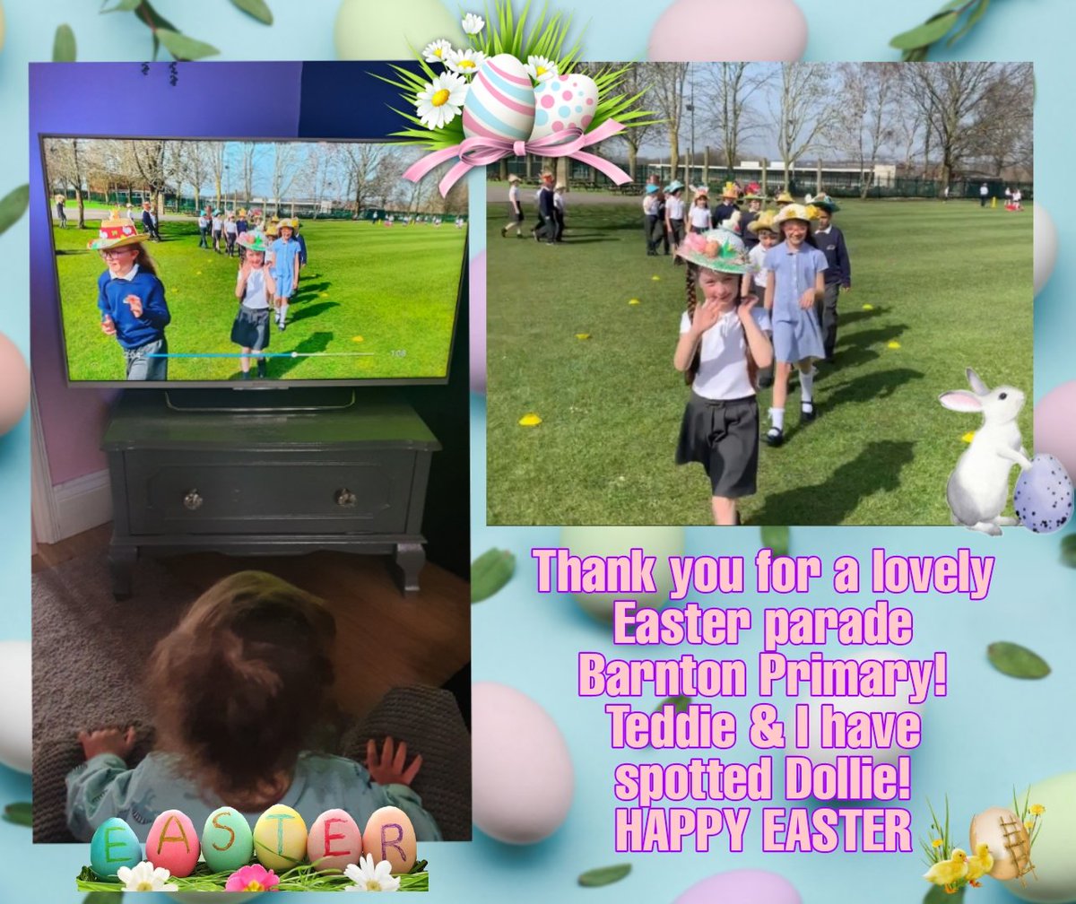 Thank you for a lovely Easter Bonnet Parade Barnton! @BarntonMrsG <a href="/BarntonMrsM/">Cerri Morris</a> 🐰🐣🥚🌸💖