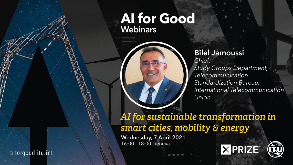 AIforGood's tweet photo. WEBINAR | our expert panellists are ready to talk with you about the future of #sustainability #SmartCities
🗓 Wednesday, 7 April 2021 @ 16:00
ℹ️ https://t.co/1wCKCThgqA
#AI #AIforGood https://t.co/xhqUdxau2B