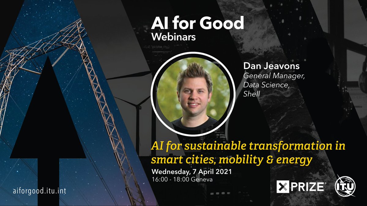 AIforGood's tweet photo. WEBINAR | our expert panellists are ready to talk with you about the future of #sustainability #SmartCities
🗓 Wednesday, 7 April 2021 @ 16:00
ℹ️ https://t.co/1wCKCThgqA
#AI #AIforGood https://t.co/xhqUdxau2B