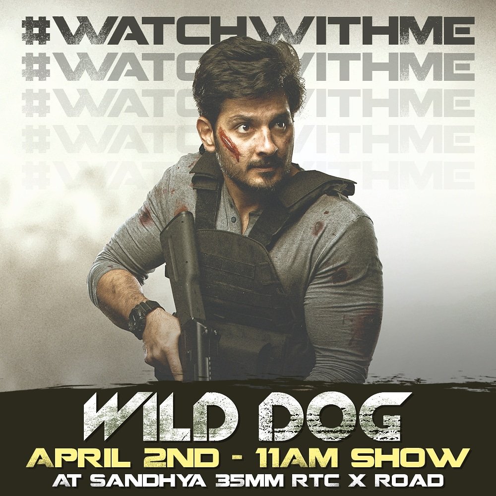 ActorAliReza's tweet photo. Watch #WildDog with me at 11AM tomorrow! See you all at the cinema! 😎 https://t.co/sTygxcdHRt
