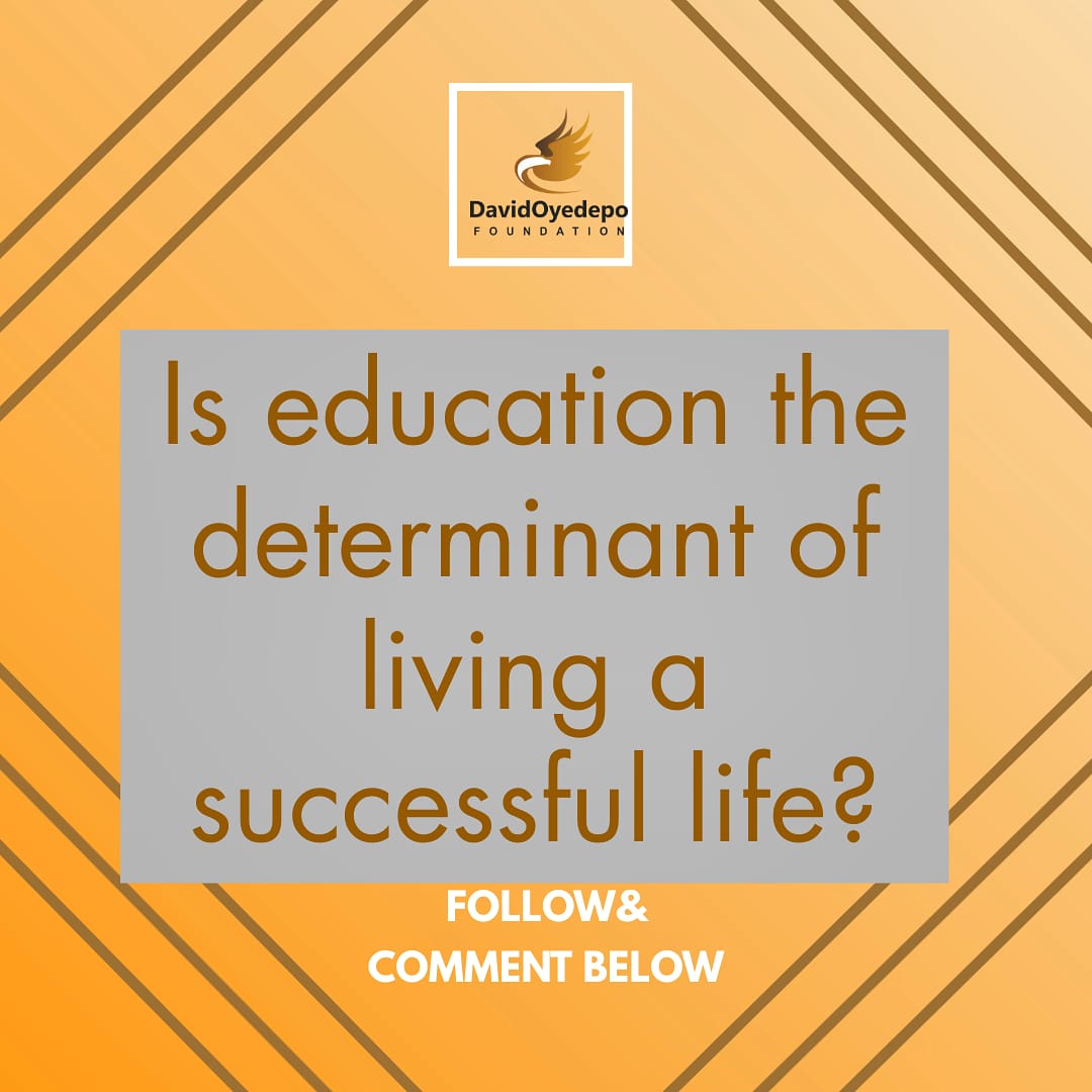 DavidOyedepoFdn's tweet photo. Great minds, it's time again! Comment your intelligent answers below.
#questionoftheday
#questionthursday
#dof
#creatingabetterlifeforhumanity
#davidoyedepofoundation https://t.co/dYyf2g3ixq