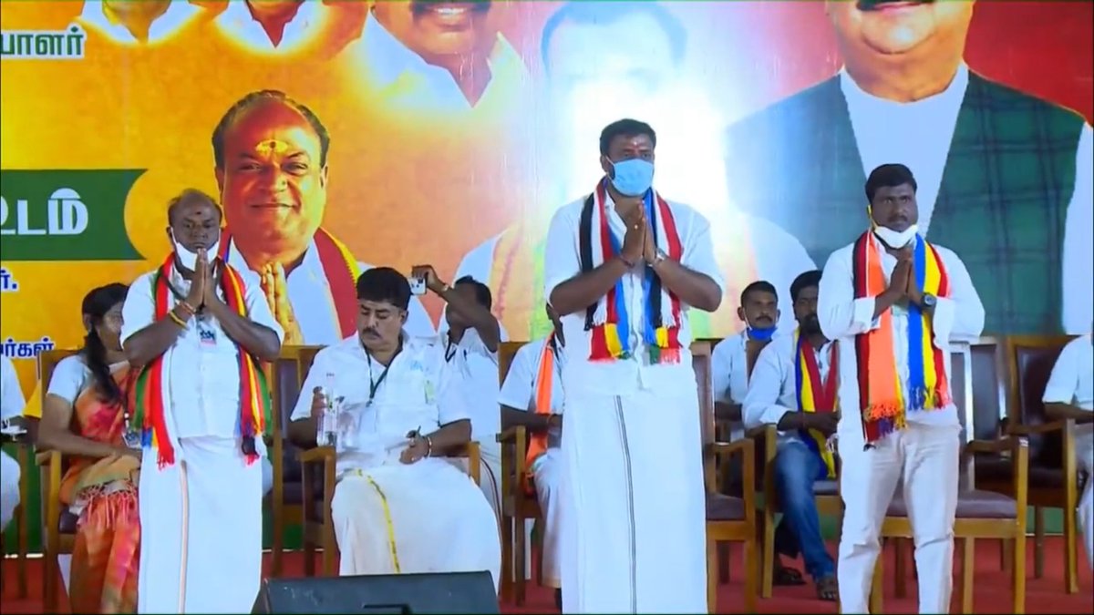 BJP4TamilNadu's tweet photo. திருக்கோவிலூரில் தேர்தல் பிரச்சாரத்தில் திருக்கோவிலூர் சட்டமன்ற தொகுதி வேட்பாளர் திரு.VAT.கலிவரதன் அவர்கள் உள்ளிட்ட தேசிய ஜனநாயக கூட்டணி கட்சிகளின் வேட்பாளர்களை ஆதரித்து மத்திய உள்துறை அமைச்சர் திரு.@AmitShah அவர்கள் உரையாற்றினார்.

@JPNadda @blsanthosh @Murugan_TNBJP @CTRavi_BJP https://t.co/agNa2I23C5