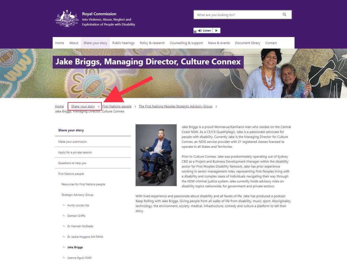 St_RollCheetah's tweet photo. Hey Folks I'm apart of the First Nations People Strategic Advisory Group for the @DRC_AU .
Hit the link if you or someone you know with disability or in the sector wants to make a submission.
https://t.co/BHBPT86XbA https://t.co/m5wUvlnJ2h