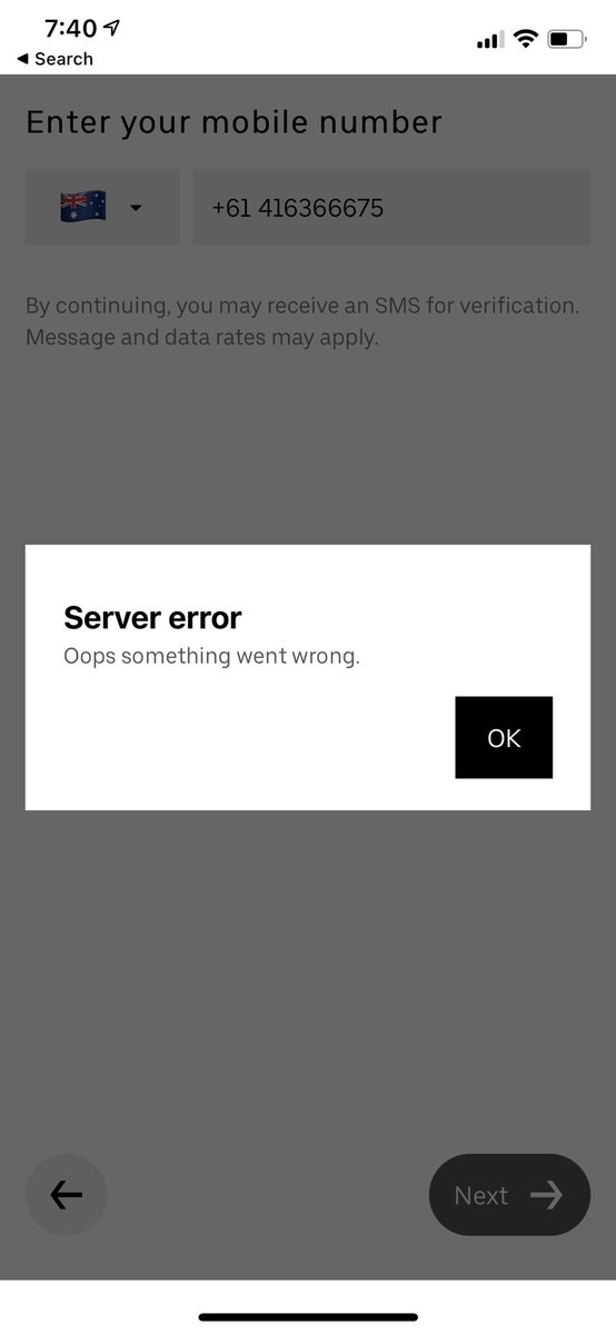 pradhan4u's tweet photo. ⁦@UberEats⁩ app doesn’t seem to allow new user login through mobile. Trying since last 1 hour to put my mobile number &amp; proceed but it fails. How do I #eatlocal from home? https://t.co/J5m9YHeJC2