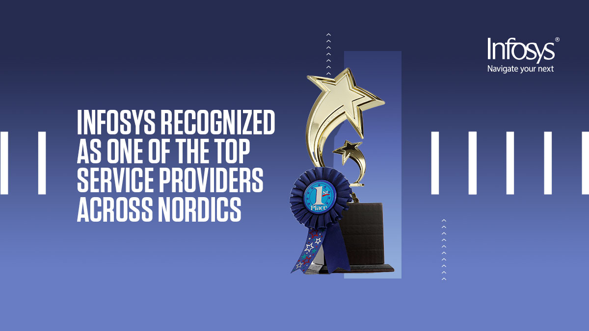 Infosys has been recognized as the number one service provider in contractual flexibility, and is ranked second in overall customer satisfaction across Nordics. Read the press release here. infy.com/3mb0Qtr #InfyNews