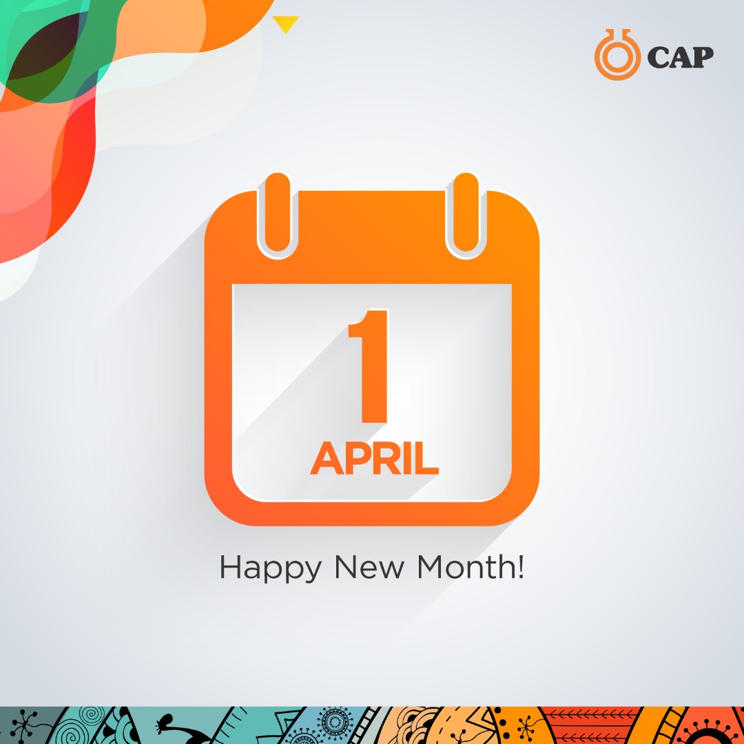 CAP_PLC's tweet photo. Welcome to April, it's a new day, it's a new month....

Here's to an exciting month of growth and unfolding possibilities.

Make the most of it

#Capplc https://t.co/BISTVB9gqL